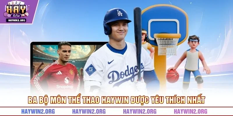 Ba bộ môn thể thao HAYWIN được yêu thích nhất