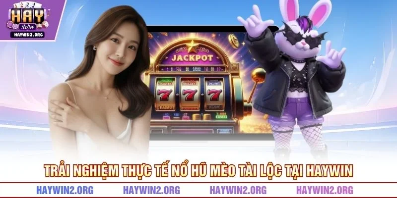 Trải nghiệm thực tế nổ hũ Mèo Tài Lộc tại HAYWIN